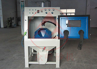 滾籃式自動噴砂機